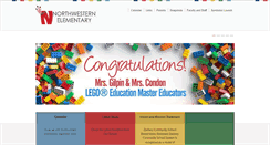 Desktop Screenshot of northwesternelementary.org